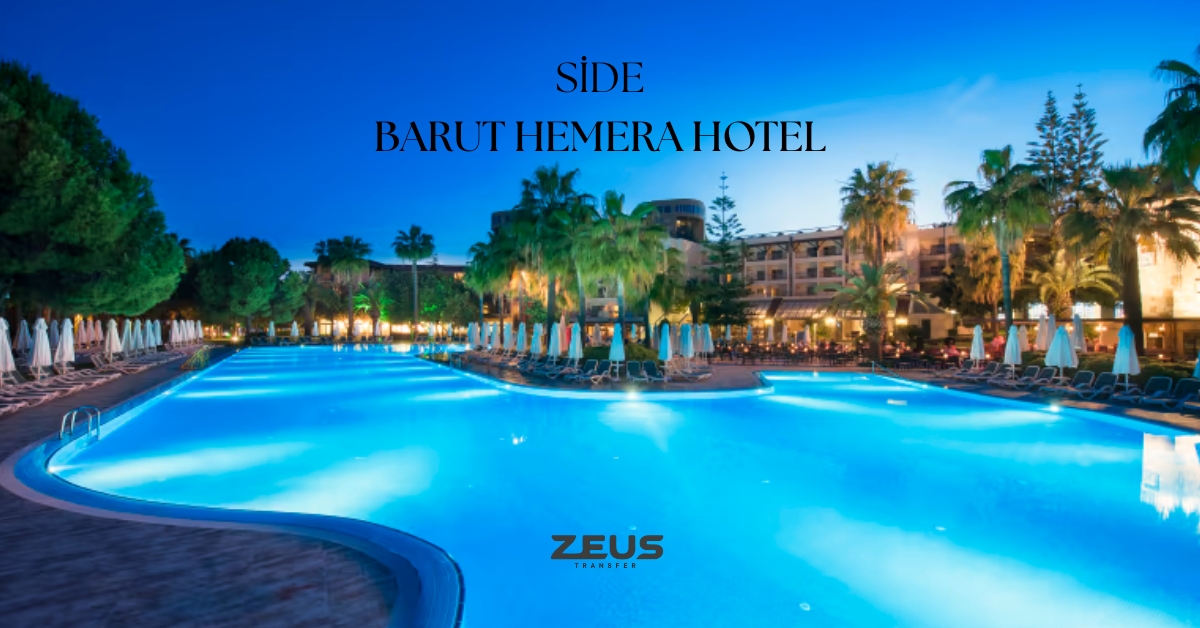 Antalya Havalimanı Barut Hemera Side Transfer